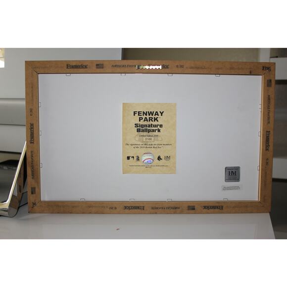 2010 Boston Red Sox Limited Edition Framed - Picture 4 of 5
